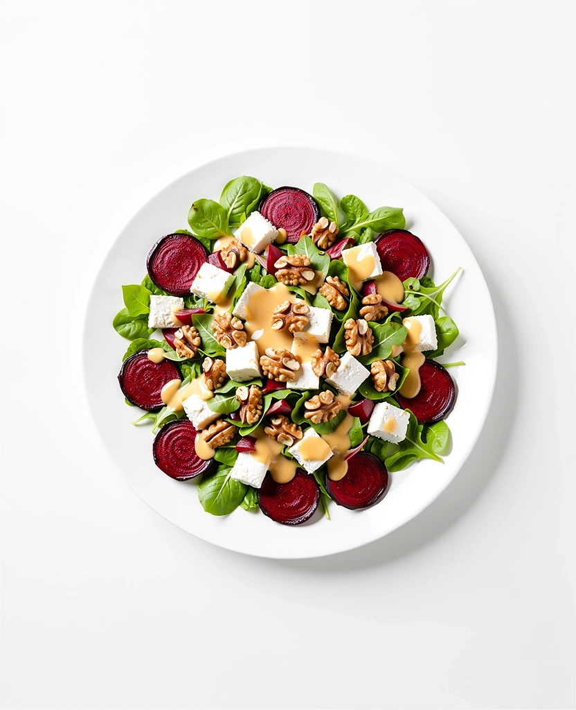 Salát s červenou řepou